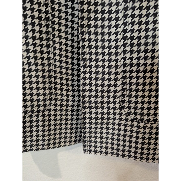 Transitions Petite Houndstooth Silk Blazer Jacket Womens MP - Picture 7 of 13